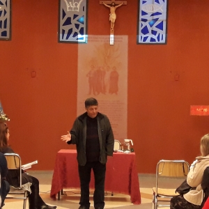 Conferencia del Pdre. Horacio Saravia sobre Mons. Angelelli y sus compañeros mártires